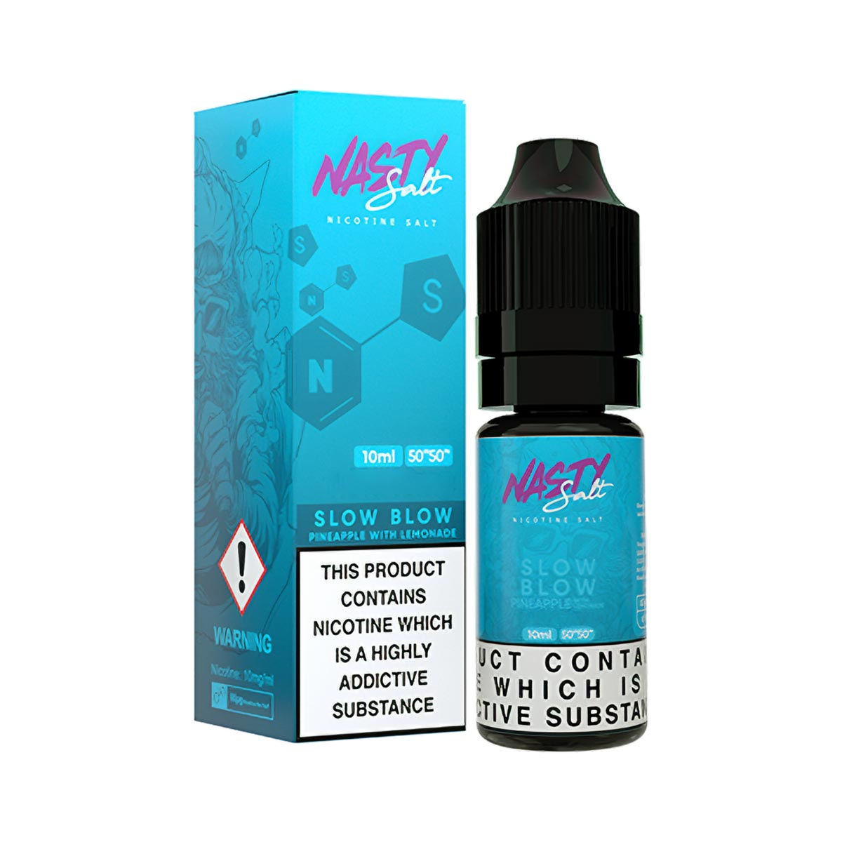 Nasty Salt Slow Blow Eliquid 10ml